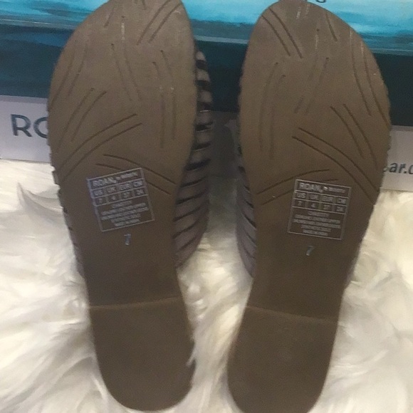 BED STÜ Roan grey leather Chastity  Fisherman Style sandals. Size 7 NWT NWB - Picture 4 of 5